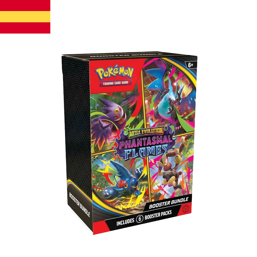 Booster Bundle Phantasmal Flames | Español | POKÉMON